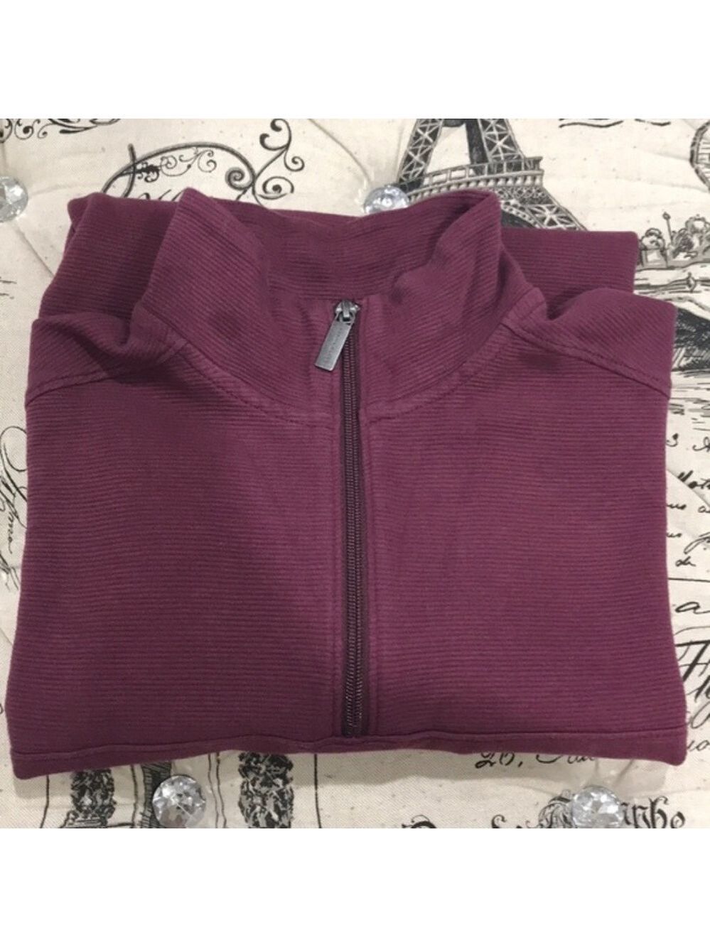 Perry Ellis Quarter-Zip Men's Sweater